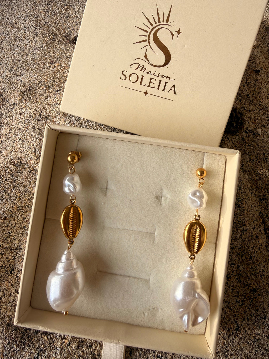 Boucles d’oreilles Céleste