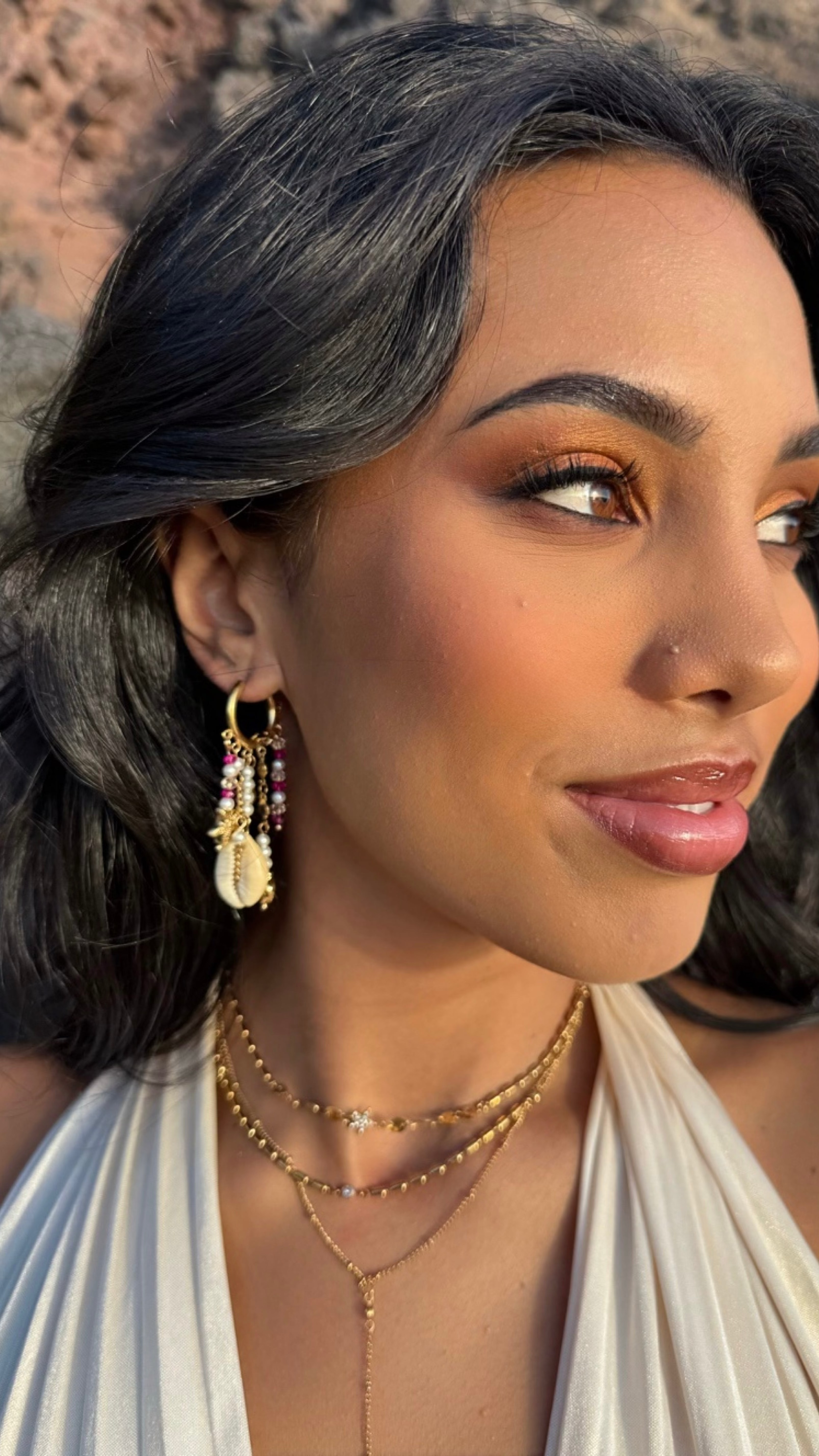 Boucles d’oreilles brunella