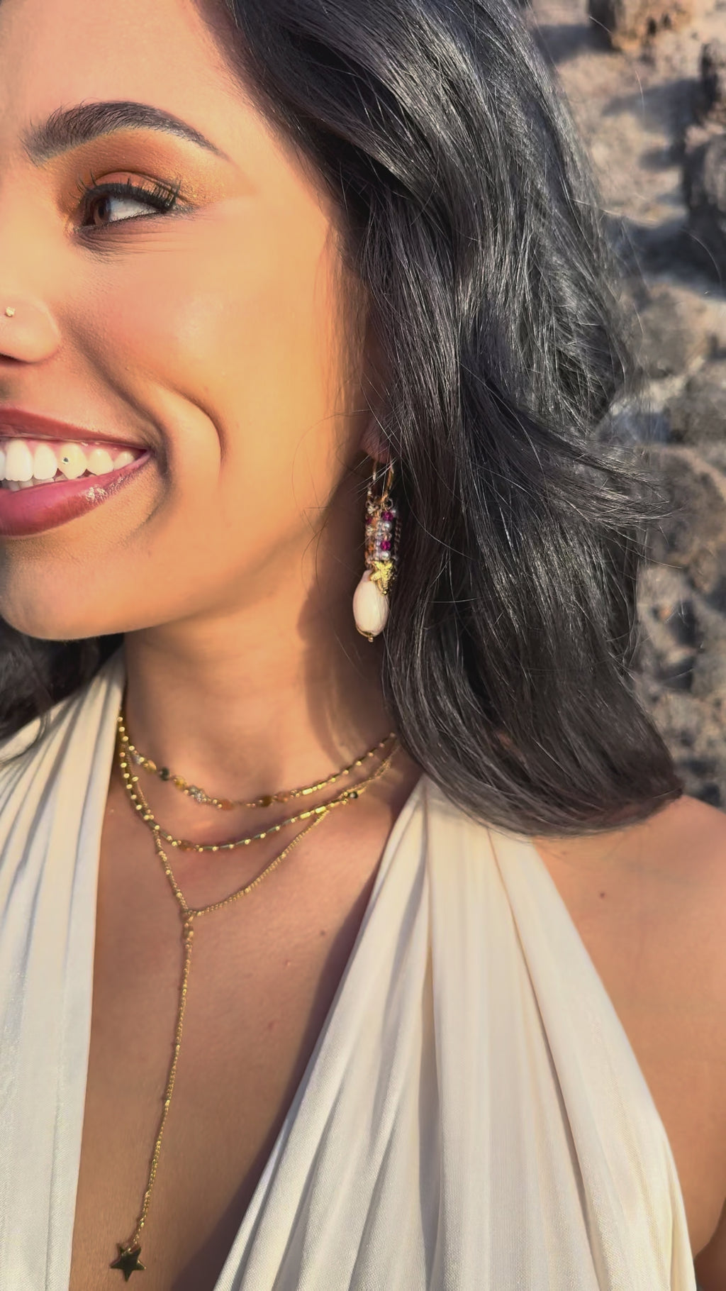 Boucles d’oreilles brunella