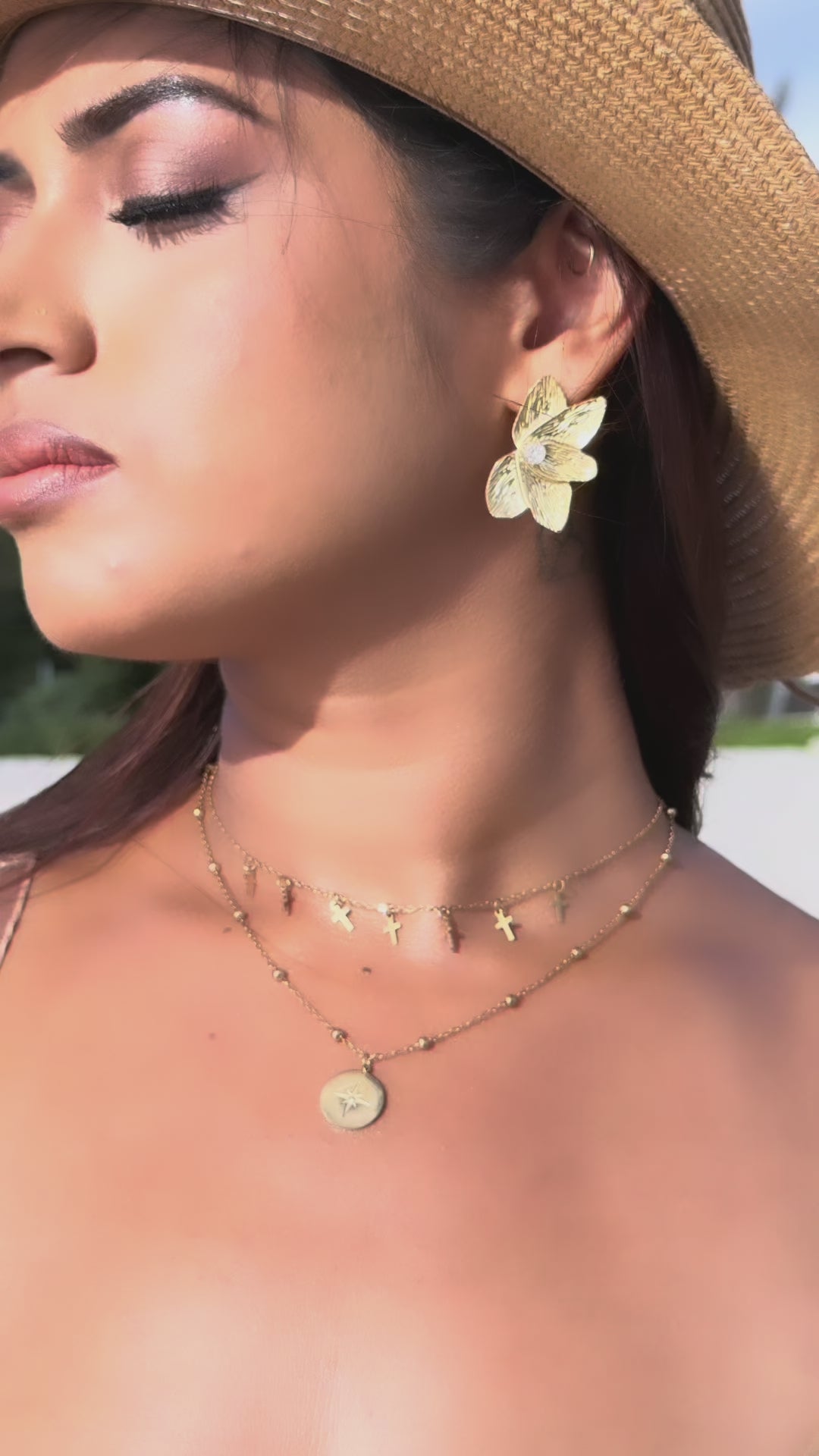 Boucles d’oreilles Petalia
